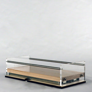 Double Wide 1 Layer 10.75" Deep Sliding Spice Rack