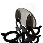 Load image into Gallery viewer, Rotating Wood Sunglasses Rack with Mirror - 20-Pair - Oversized Glasses
