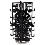 Load image into Gallery viewer, Rotating Black Wood Sunglasses Rack - 20-Pair - Medusa Collection
