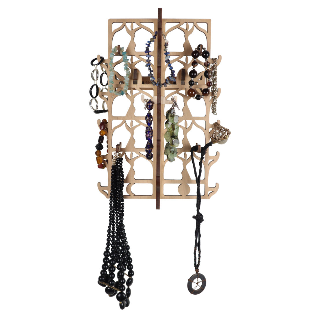 Wall Mounted Jewelry Organizer - Cherry - Dancer Collection