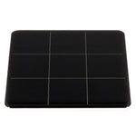 Load image into Gallery viewer, Tic Tac Toe Coaster - Black with White Game Pieces
