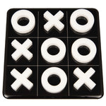 Load image into Gallery viewer, Tic Tac Toe Coaster - Black with White Game Pieces
