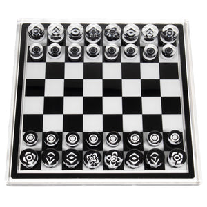 Handmade Inlaid Acrylic Chess Set