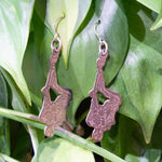 Load image into Gallery viewer, Titanium Tarot Earrings - XII. Hanged One
