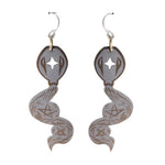 Load image into Gallery viewer, Titanium Tarot Earrings - XVII. Star
