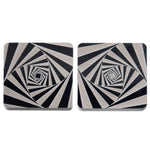 Load image into Gallery viewer, Acrylic Four In A Row – <i>OpArt Collection<i> – Twilight Zone
