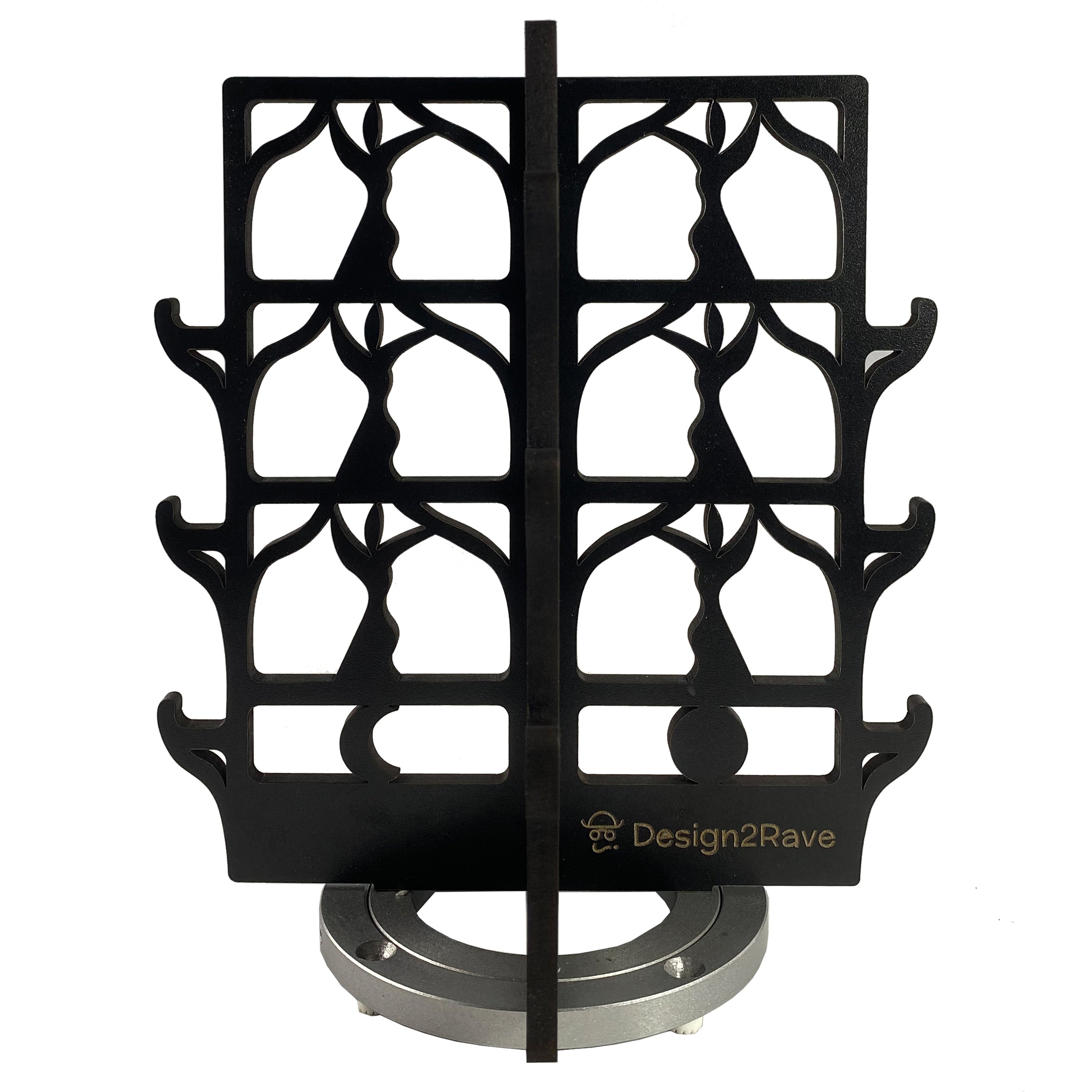 Rotating Wood Sunglasses Rack - 12-Pair - Dancer Collection