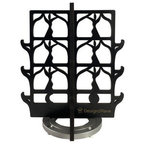 Rotating Wood Sunglasses Rack - 12-Pair - Dancer Collection