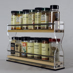 Load image into Gallery viewer, Single Wide 2 Layer 14.75&quot; Deep Sliding Spice Rack
