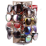 Load image into Gallery viewer, Rotating Maple Sunglasses Rack - 16-Pair - Dancer Collection
