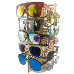 Load image into Gallery viewer, Rotating Bamboo Sunglasses Rack - 20-Pair - Chinoiserie Collection
