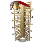 Load image into Gallery viewer, Rotating Bamboo Sunglasses Rack - 20-Pair - Chinoiserie Collection
