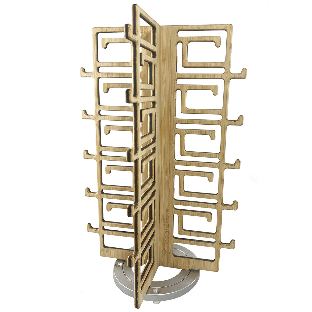 Rotating Bamboo Sunglasses Rack - 20-Pair - Chinoiserie Collection