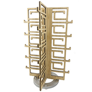 Rotating Bamboo Sunglasses Rack - 20-Pair - Chinoiserie Collection