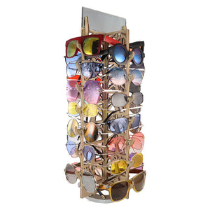 Rotating Cherry Sunglasses Display- 28-Pair with Mirror  - Dancer Collection