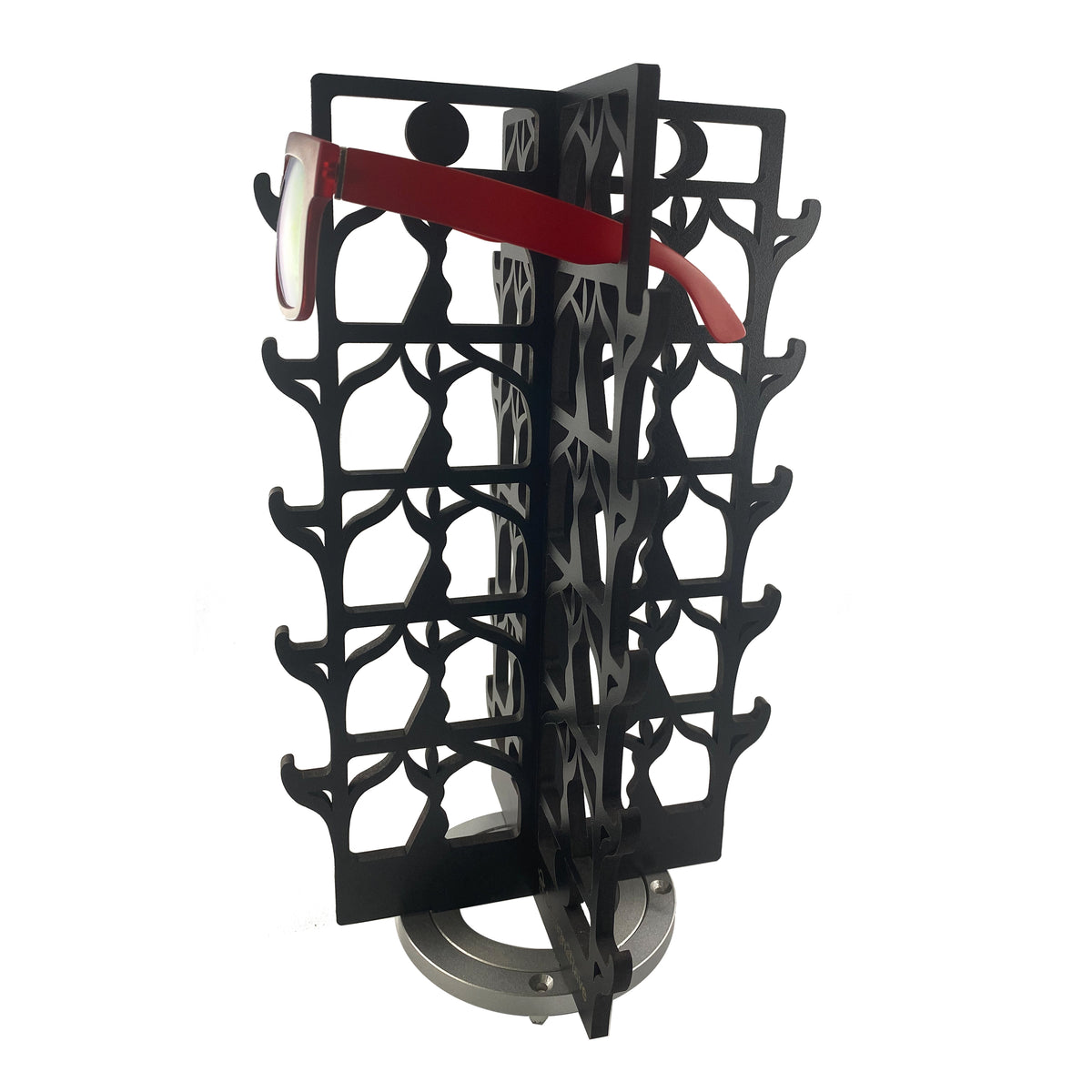 Rotating Wood Sunglasses Rack - 20-Pair - Dancer Collection – Design2Rave