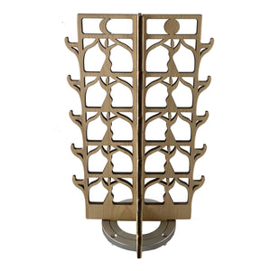 Rotating Maple Sunglasses Rack - 20-Pair - Dancer Collection