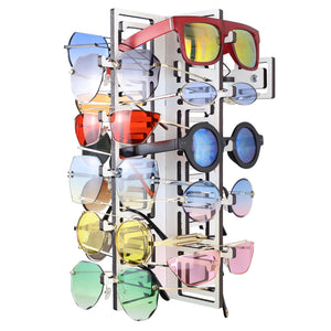 Sunglass Shelf with 15-Pair sample eyewear