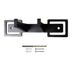 Load image into Gallery viewer, Wall mounting bracket, wall anchors, screws and drywall drill bit
