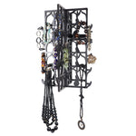 Load image into Gallery viewer, Wall Mounted Jewelry Organizer - Black - Dancer Collection
