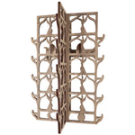 Load image into Gallery viewer, Wall Mounted Walnut Sunglasses Rack - 15-Pair - Dancer Collection
